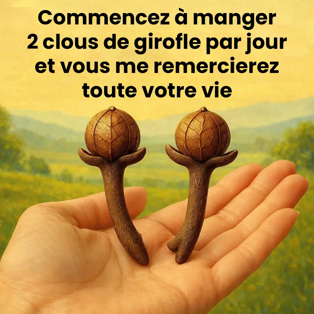 Commencez a manger deux clous de girofle par jour et vous me remercierez toute votre vie.jpg