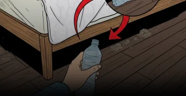 Pourquoi certains voyageurs glissent une bouteille deau sous le lit de leur chambre dhotel des leur arrivee.jpg