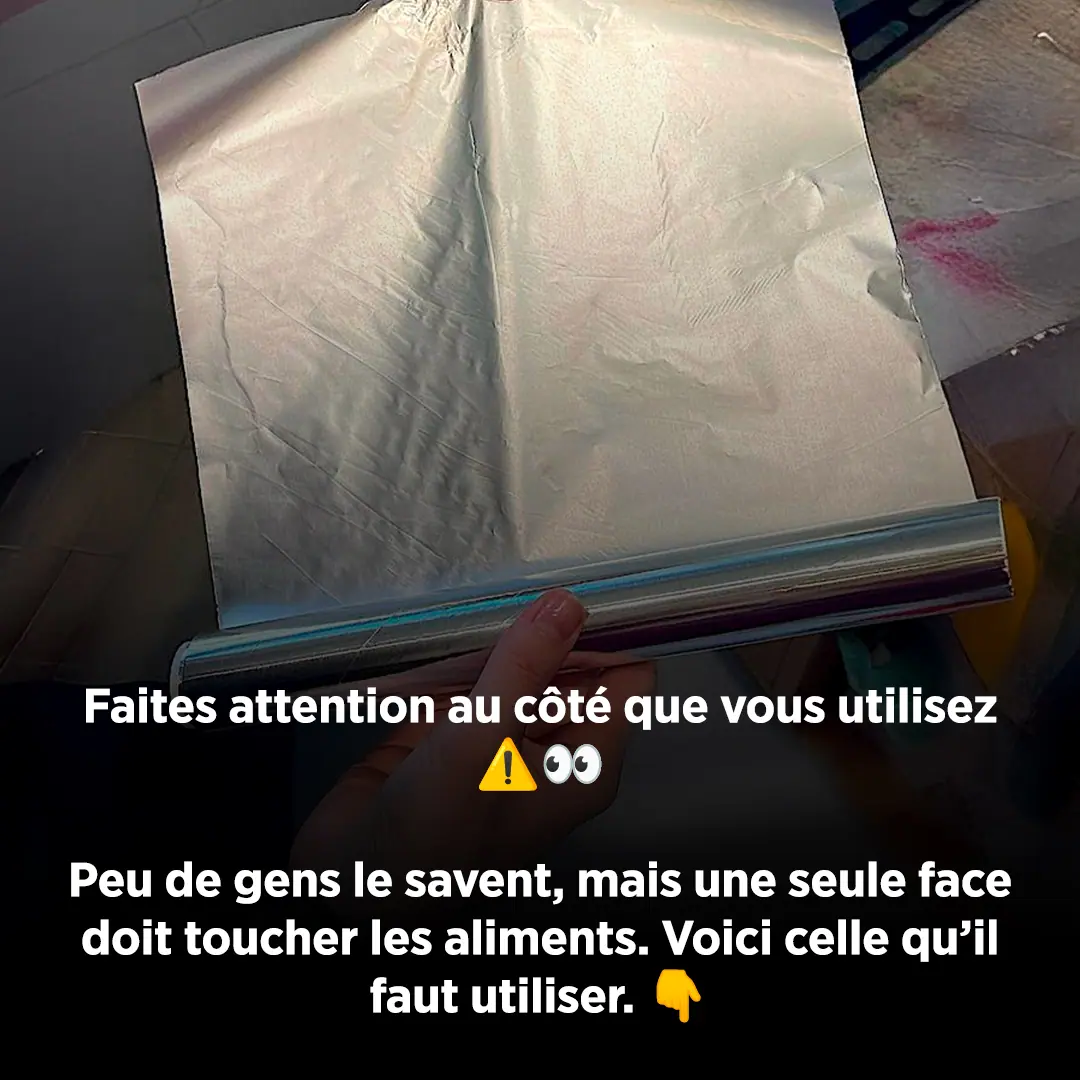Quel cote du papier aluminium faut il utiliser pour la cuisson le cote brillant ou le cote mate.jpg