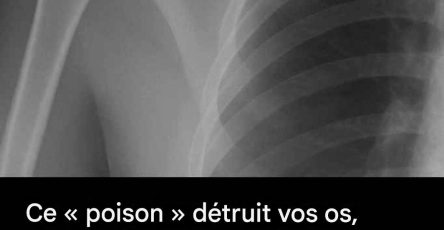 Ce poison detruit vos os – et vous en buvez tous les jours