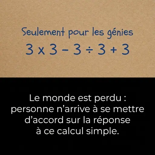 Le monde est perdu personne ne parvient a se mettre daccord sur la reponse a ce simple calcul.jpg