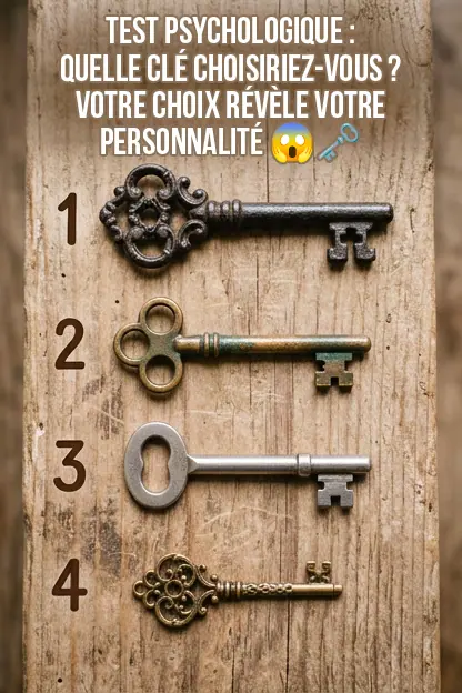 Test psychologique quelle cle choisiriez vous un test qui vous examinera comme une radiographie.jpg