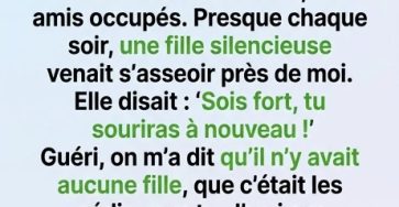 Une fille est apparue a mon chevet a lhopital puis elle a prononce mon nom