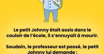 Blague du jour johnny etait assis dans le couloir.jpg