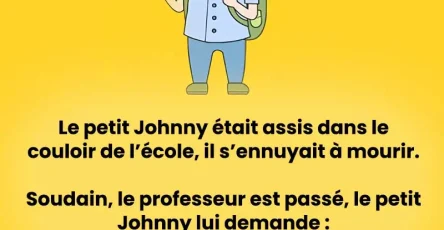 Blague du jour johnny etait assis dans le couloir.jpg